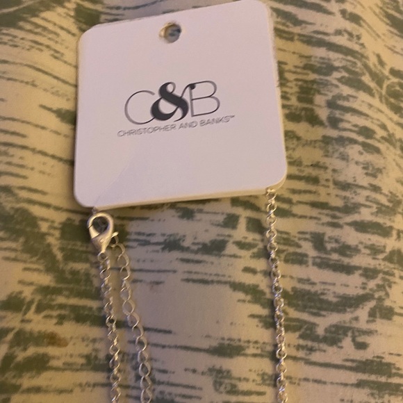 Stone pendant long necklace - Picture 2 of 3